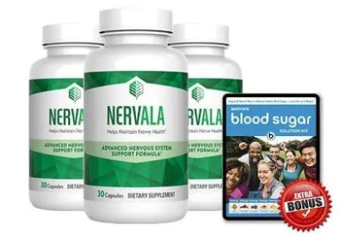 Nervala dietary supplement for nerve health, tingling relief, and antioxidant support